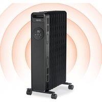 Igenix Digital Oil Filled Radiator Heater, 2kW/2000 W in Black