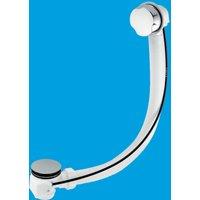 McAlpine PUB-CPX 1.5 x 70mm Pop-Up Bath Waste & Overflow in White