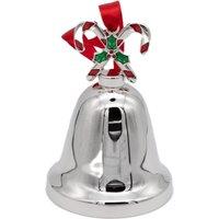 Silver Editions Jingle Bell & Candy Cane in Metallic Silver