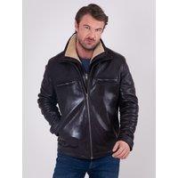 Lakeland Leather Men's 'Gosforth' Leather Coat in Brown | Size: 44