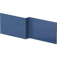 Balterley L Shape Square Reversible Bath Front Panel Satin Blue 1700mm