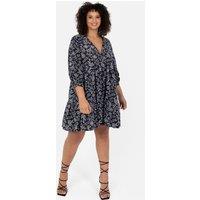 Lovedrobe Women's Smock Dress in Black | Size: 14