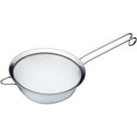 MasterClass Stainless Steel 18cm Fine Mesh Sieve in Metallic Silver