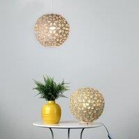 ValueLights Moroccan Shabby Chic Cream Ceiling Pendant Shade