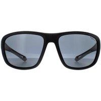 Rectangle Matte Black Grey Polarized High Contrast PLD 7049/S