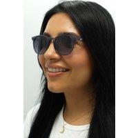 SMARTY Men's Round Transparent Blue Blue X2132