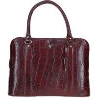 Three Section Large Veggie Tanned Leather Bag