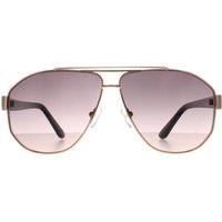 Guess Women's Aviator Gold Grey Gradient GF6145