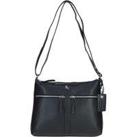 'Mourne' Sleek Real Leather Shoulder Bag