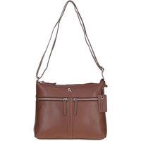 'Mourne' Sleek Real Leather Shoulder Bag