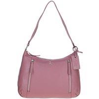 Ashwood Leather Women's 'Dungannon' Premium Leather Shoulder Bag in Pink