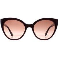 Kate Spade Women's Cat Eye Burgundy Brown Gradient Amya in Purple
