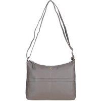 Ashwood Leather Women's 'Highgate' Real Leather Shoulder Bag in Taupe