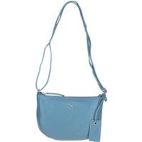 Ashwood Leather Women's 'Galway' Elegant Real Leather Crossbody Bag in Blue