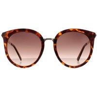 Guess Women's Round Brown Brown Gradient GF0324