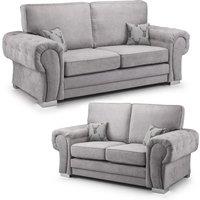 Milan Fabric Sofa Suite 3 and 2 Seater Sofa Set Full Back