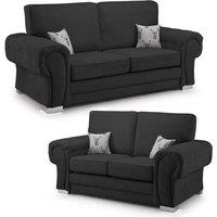 Milan Fabric Sofa Suite 3 and 2 Seater Sofa Set Full Back