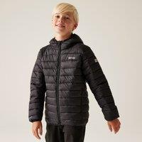 Regatta Hooded Marizion Padded Jacket in Jet Black | Size: 3-4 Years