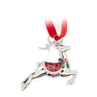 Silver Editions Prancing Reindeer in Metallic Silver