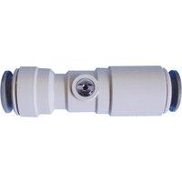 John Guest Plastic Service Valve 22mm (22SV) in White