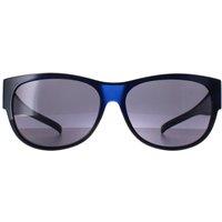 SMARTY Men's Rectangle Transparent Blue EF Blue Y2058