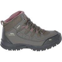 Trespass Women's Mitzi Waterproof Walking Boots in Light Brown | Size: 3