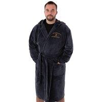 Yellowstone Men's Hooded Bathrobe | Blue | Official Merch | Size: Small