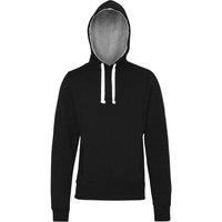 AWDis Men's Just Hoods Chunky Pullover Hoodie in Black | Size: Large