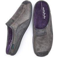 Moshulu Men's 'Jakarta 2' Slip On Slippers in Grey | Size: 9