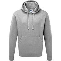Russell Men's Authentic Hooded Sweatshirt Hoodie in Grey | Size: 4XL