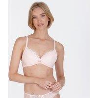 Little Women Women's 'Petal' High Apex Ultra Padded Non-Wired Bra in Peach | Size: 30AA