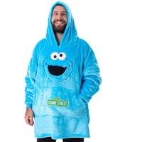 Sesame Street Blanket Hoodie | Blue | Official Merch