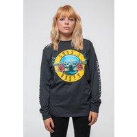 Guns N Roses Hollywood Tour Long Sleeve T-Shirt in Grey | Size: 2XL