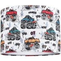 Happy Homewares Modern & Colourful Childrens Fabric Lamp Shade