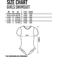 Cocomelon Girl's 1 Piece Swimming Costume | Pink | Official Merch | Size: 3-4 Years