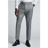 Grey Subtle Check Trousers