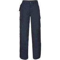 Russell Men's Work Wear Heavy Duty Trousers Pants(Regular) in Navy | Size: 30R