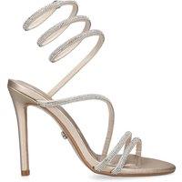 Carvela Women's 'Spiral 105' Sandals in Gold | Size: 3