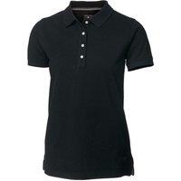 Nimbus Women's Yale Short Sleeve Polo Shirt in Black | Size: 2XL