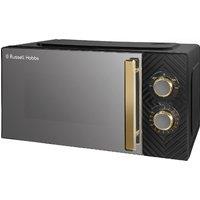 Russell Hobbs Manual Groove Microwave 17 Litres 700W RHMM723 in Black