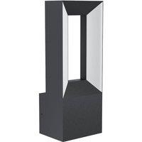Eglo Riforano IP44 Integrated LED Outdoor Wall Light in Black