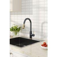 Retractable Kitchen Faucet with Pulldown Sprayer