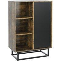 Mex Furniture LTD Sideboard 100cm Loft / Industrial in Dark Brown