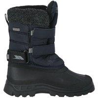 Trespass Men's Strachan II Waterproof Touch Fastening Snow Boots in Navy | Size: 1
