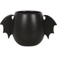 KDMD Bat Wing Rounded Mug in Black