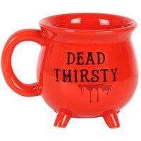 KDMD Dead Thirsty Cauldron Mug in Red