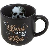 KDMD Drink At Your Own Risk Mug in Black