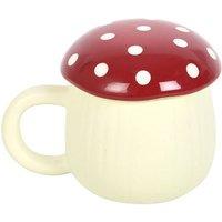 KDMD Mushroom Shaped Mug in Cream