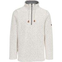 Trespass Men's Falmouthfloss Sweatshirt in Off-White | Size: Large