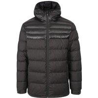 Trespass Men's Tacker Packaway Down Jacket in Black | Size: XL